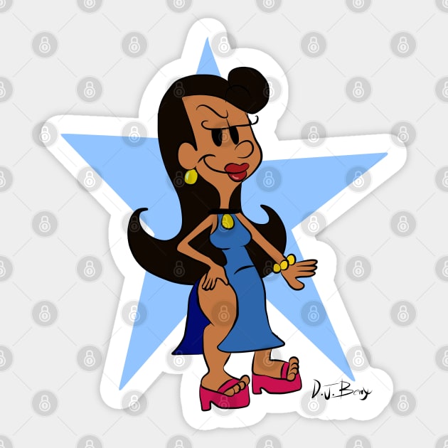 Henrietta the Star Sticker by D.J. Berry